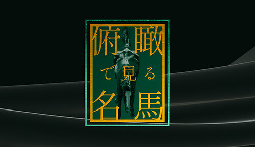俯瞰で見る名馬